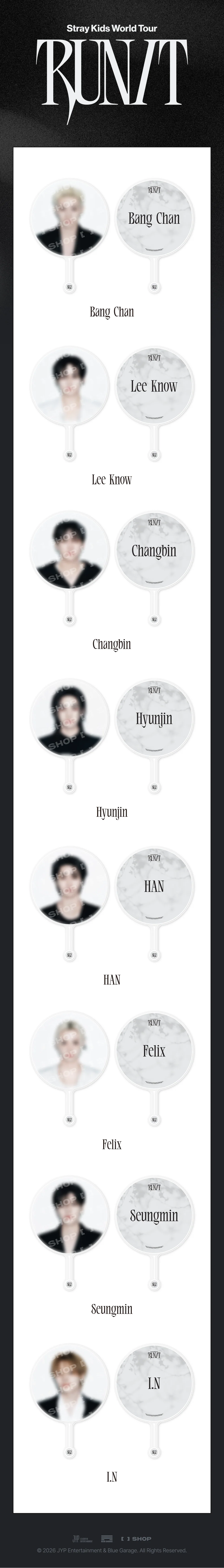 PRE-ORDER] STRAY KIDS - Image Picket ['Run It' Seoul] [11335